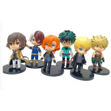 FIGURA MY HERO ACADEMIA X6U EN BOLSA 10CM*1