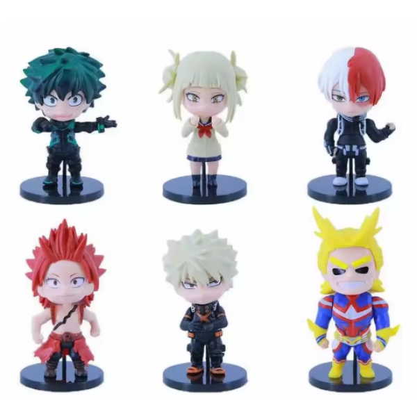 FIGURA MY HERO ACADEMIA X6U EN BOLSA 10CM*2