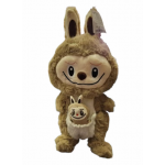 PELUCHE LABUBU CON BEBE 30CM