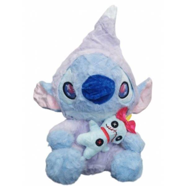 PELUCHE STITCH CON ACCESORIOS 20CM