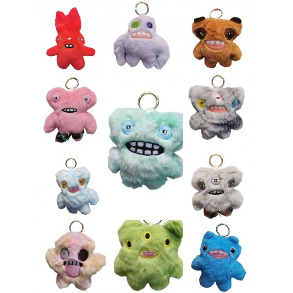 LLAVERO DE PELUCHE FUGGLER 10CM