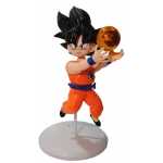 FIGURA GOKU Niño CON ESFERA EN CAJA 20 Cm